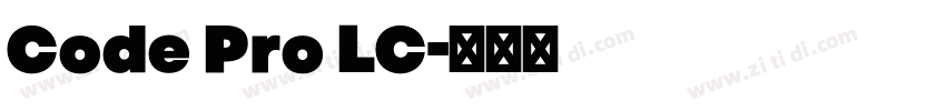 Code Pro LC字体转换